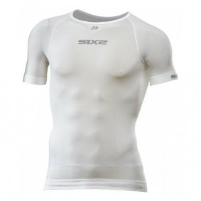 Technické triko - SIXS TS1L funkční tričko s krátkým rukávem - bílá
