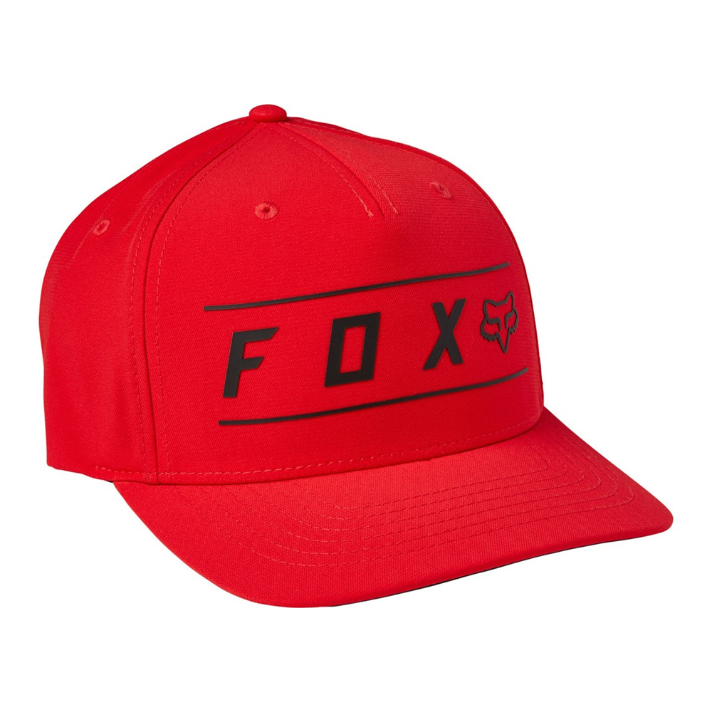 Čepice - FOX Pinnacle Tech Flexfit 2022 - Flame Red L/XL