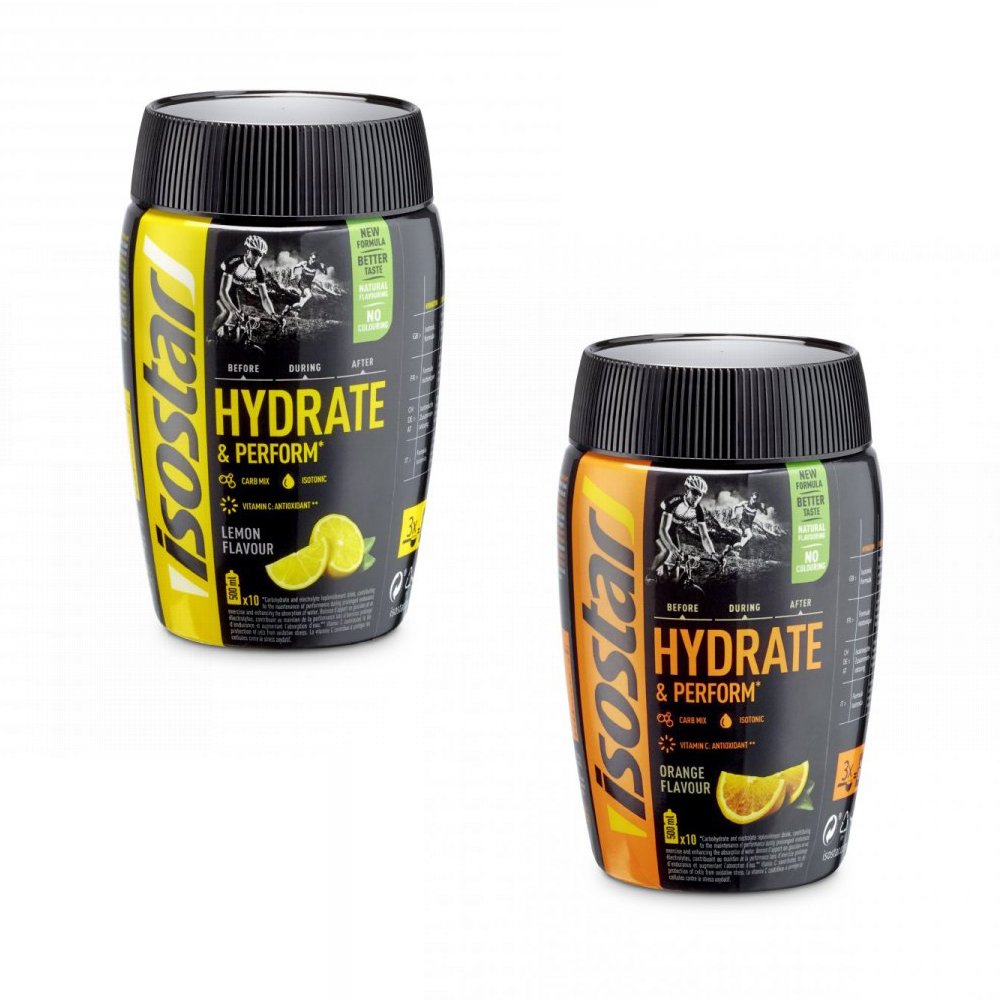 Isotonický nápoj - ISOSTAR Hydrate & Perform 400 gramů citron