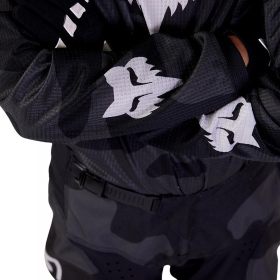 Dětský dres - FOX 180 Bnkr 2024 - Black Camo