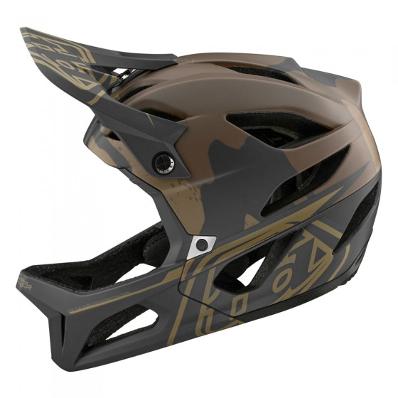 Integrální přilba - TROY LEE DESIGNS Stage MIPS 2024 - Stealth Camo Olive