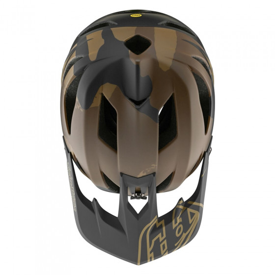 Integrální přilba - TROY LEE DESIGNS Stage MIPS 2024 - Stealth Camo Olive