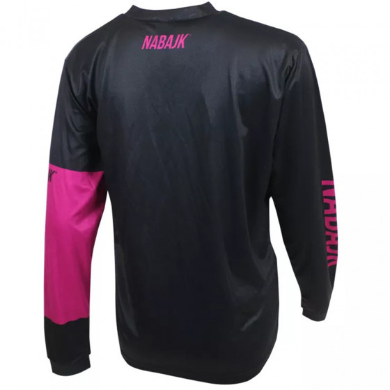 Dámský dres - NABAJK Deshtny LS 2024 - Black / Pink