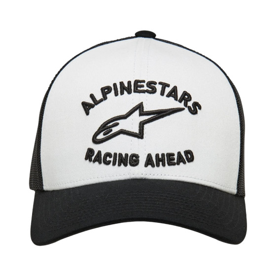 Čepice - ALPINESTARS Triple Trucker Hat - White / Black