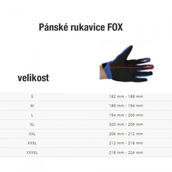 Rukavice - FOX Defend Thermo Off Road Glove, Ce - Fluo Yellow