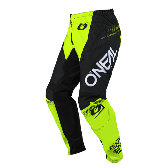 O´Neal kalhoty ELEMENT RACEWEAR černá/žlutá 28/44