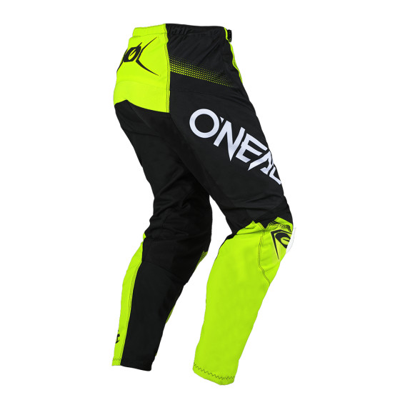 O´Neal kalhoty ELEMENT RACEWEAR černá/žlutá 28/44