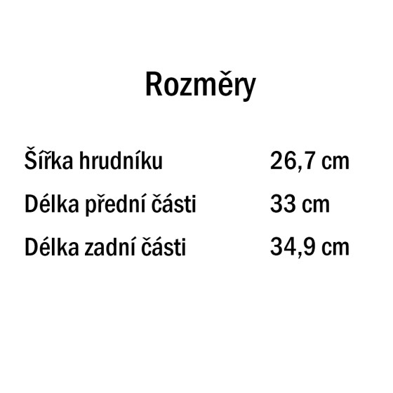 Dětská chráničová vesta - O'NEAL Split Lite - černá