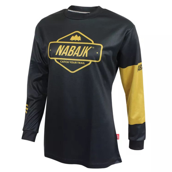 Dámský dres - NABAJK Deshtny LS 2024 - Black / Gold