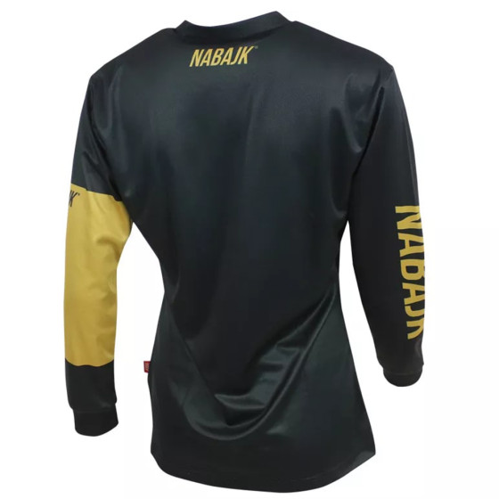 Dámský dres - NABAJK Deshtny LS 2024 - Black / Gold