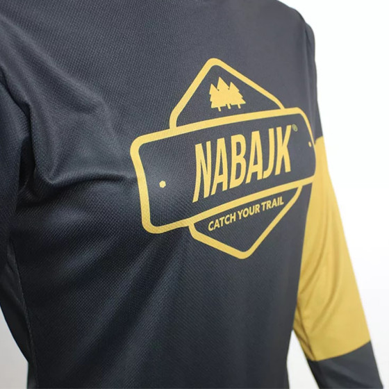 Dámský dres - NABAJK Deshtny LS 2024 - Black / Gold