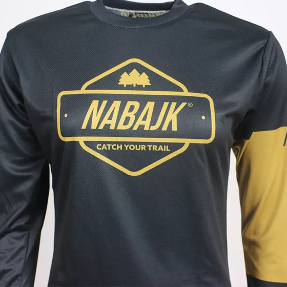 Dámský dres - NABAJK Deshtny LS 2024 - Black / Gold