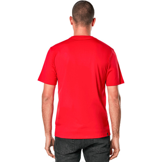 Triko - ALPINESTARS Ageless CSF Tee 2024 - Red / White