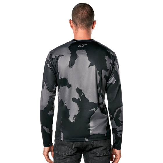 Triko - ALPINESTARS Camo Performance LS Tee - Black Camo