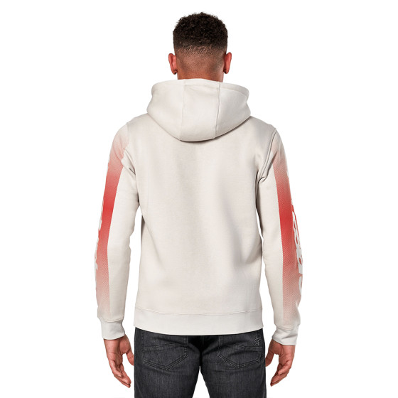 Mikina - ALPINESTARS Arising Hoodie 2024 - Off White/Blue/Red