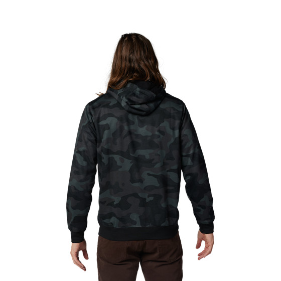 Mikina - FOX Head  CamoFleece Po 2024 - Black Camo