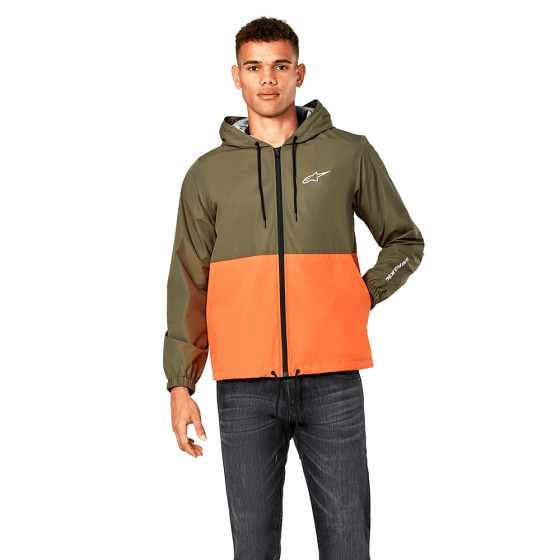 Bunda - ALPINESTARS Speeder Windbreaker Jacket 2024 - Military/Orange