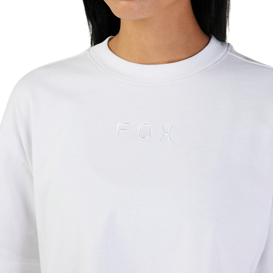 Dámské triko - FOX Wordmark Premium Crop Tee 2024 - White