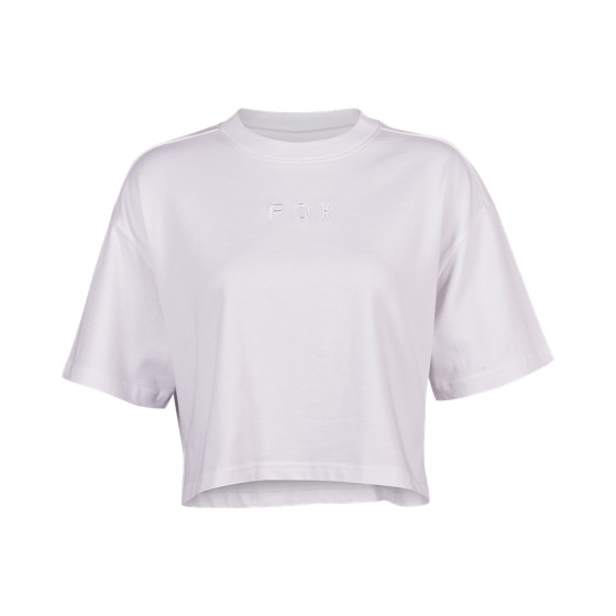 Dámské triko - FOX Wordmark Premium Crop Tee 2024 - White