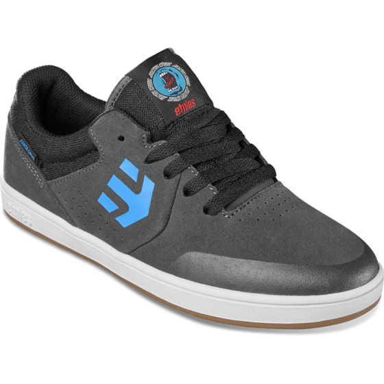 Dětské boty - ETNIES Marana X Santa Cruz - Grey / Black / Blue