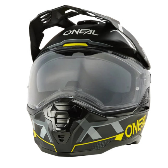 Přilba na cestovní Enduro - O´NEAL D-SRS Square 2025 - Black/Yellow/Grey