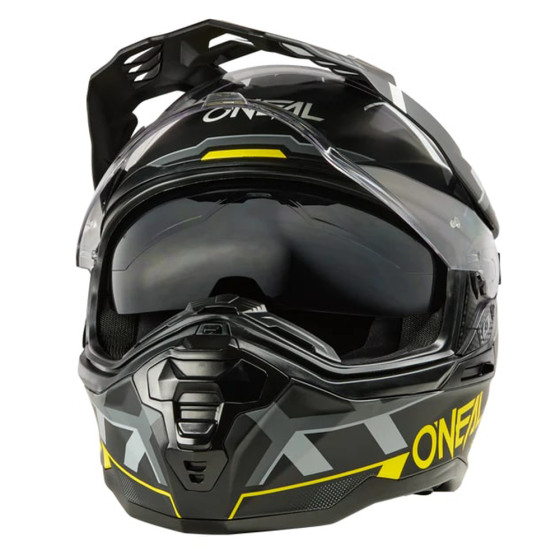 Přilba na cestovní Enduro - O´NEAL D-SRS Square 2025 - Black/Yellow/Grey