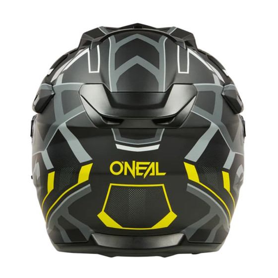 Přilba na cestovní Enduro - O´NEAL D-SRS Square 2025 - Black/Yellow/Grey