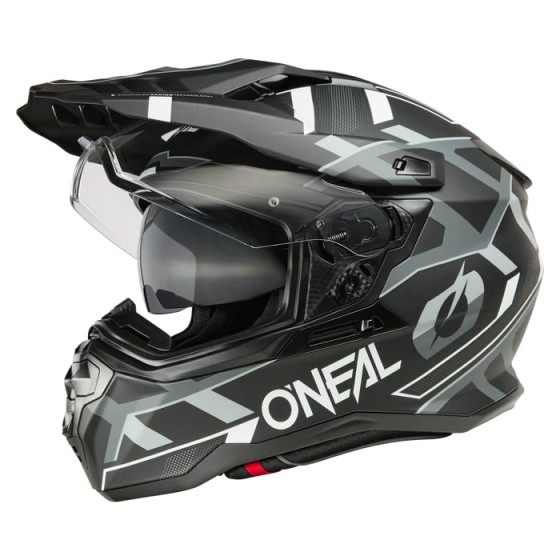 Přilba na cestovní Enduro - O´NEAL D-SRS Square 2025 - Black/White/Grey