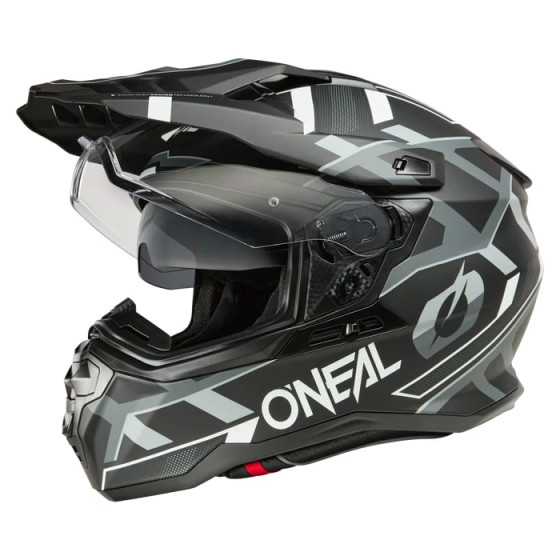 Přilba na cestovní Enduro - O´NEAL D-SRS Square 2025 - Black/White/Grey