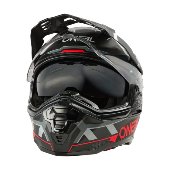 Přilba na cestovní Enduro - O´NEAL D-SRS Square 2025 - Black/Red/Grey