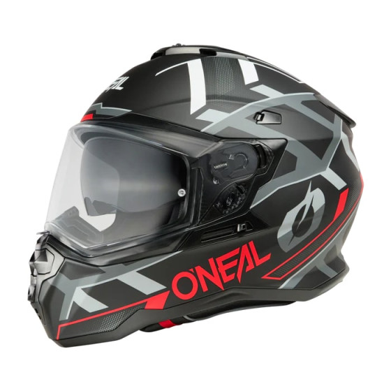 Přilba na cestovní Enduro - O´NEAL D-SRS Square 2025 - Black/Red/Grey