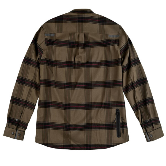 Technická košile - TROY LEE DESIGNS Grind Flannel - Piaid Dark Pine