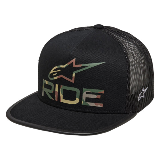 Čepice - ALPINESTARS Ride 4.0 Camo Trucker 2024 - Black