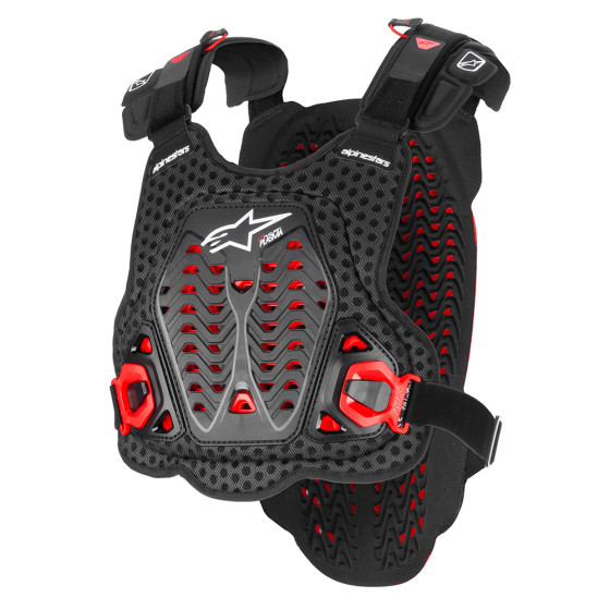 Chráničová vesta  - ALPINESTARS A-5 Plasma Chest Protector 2024 - Black/Red/White