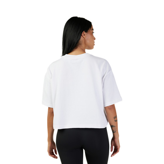 Dámské triko - FOX Wordmark Premium Crop Tee 2024 - White