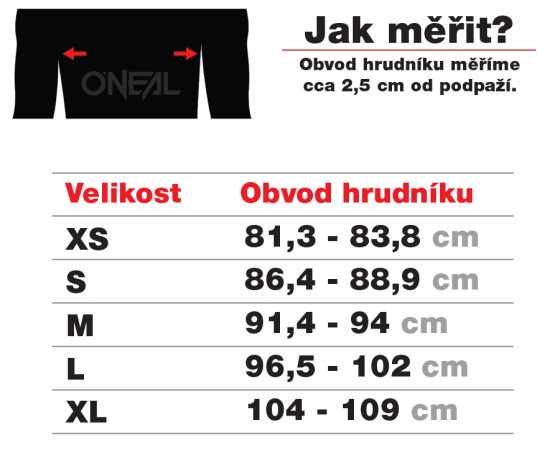 Dámský dres - O'NEAL Element FR HYBRID 2023 -  černá/šedá