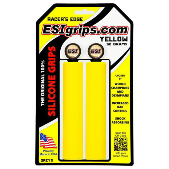 Gripy - ESIGRIPS RACER´S Edge - žlutá