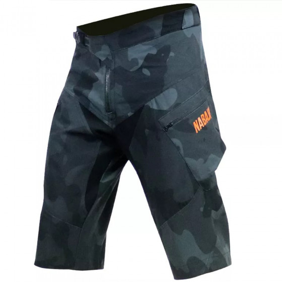 Kraťasy - NABAJK Trautenberk 2024 - Black Camo / Orange