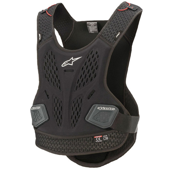 Krunýř - ALPINESTARS Bionic Pro Chest BNS 2021 vel. XL/XXL - Černá (VADA MATERIÁLU)