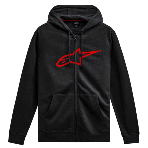 Mikina - ALPINESTARS Ageless Zip Hoodie V3 2024 - Black/Red