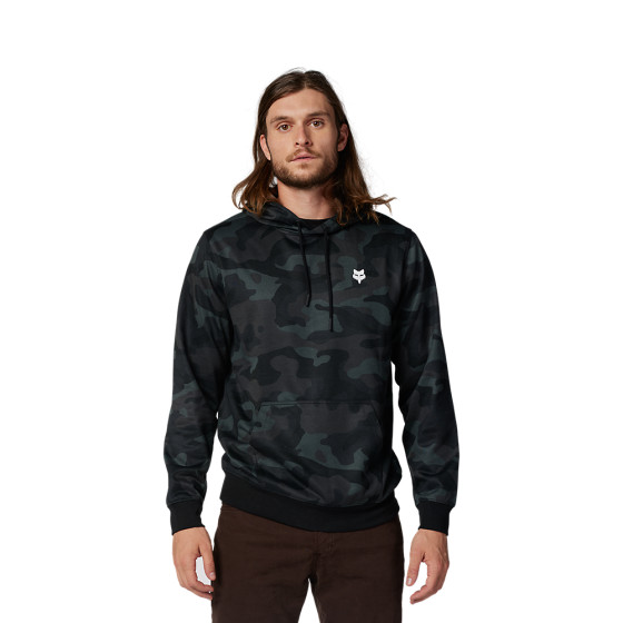 Mikina - FOX Head  CamoFleece Po 2024 - Black Camo