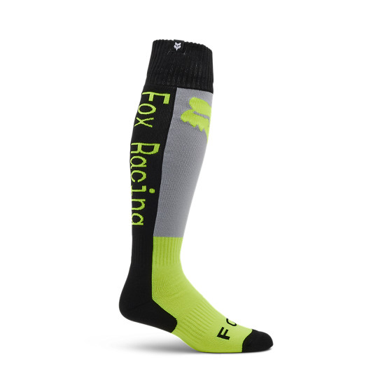 podkolenky - FOX 180 Lean Socks 2025 - Grey / Yellow