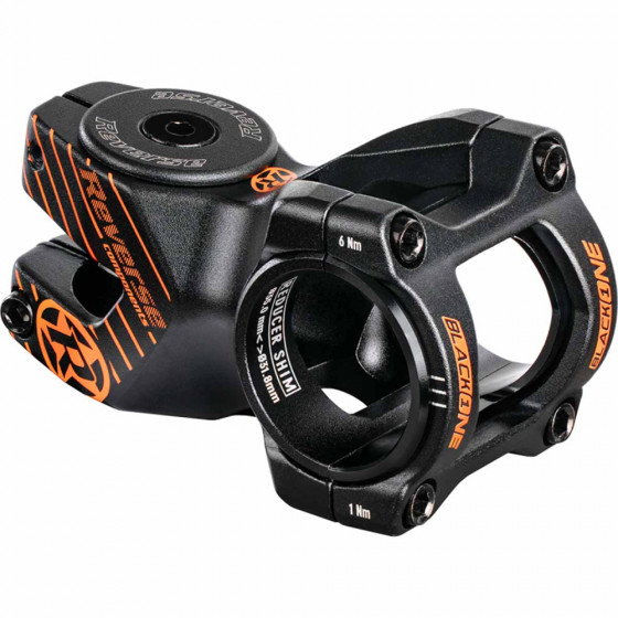 Představec MTB - REVERSE Black One D-2 50mm - Black / Fox Orange