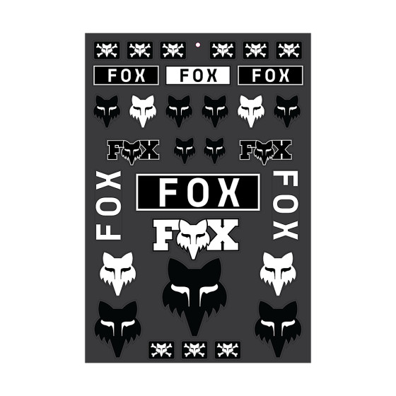 Sada samolepek - FOX Legacy Track Pack 2024 - Black