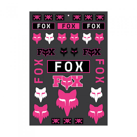 Sada samolepek - FOX Legacy Track Pack 2024 - Pink