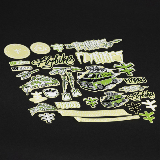 Samolepka - FLY BIKES Stickers Kit 3