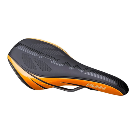 Sedlo MTB - FUNN Adlib HD - Black / Orange