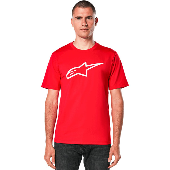 Triko - ALPINESTARS Ageless CSF Tee 2024 - Red / White