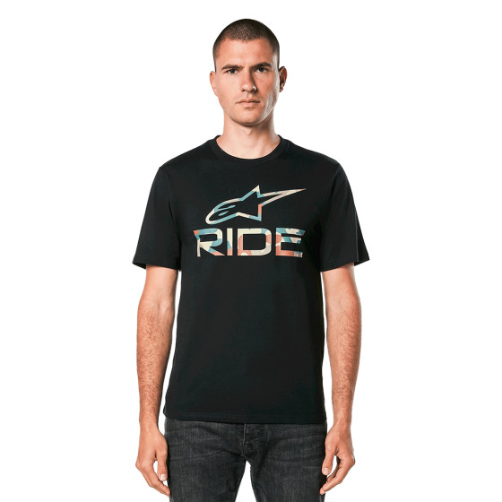 Triko - ALPINESTARS Ride 4.0 Camo CSF Tee 2024 - Black