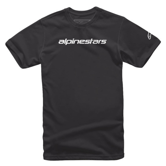 Triko - ALPINESTARS Wordmark Tee - Black / Grey